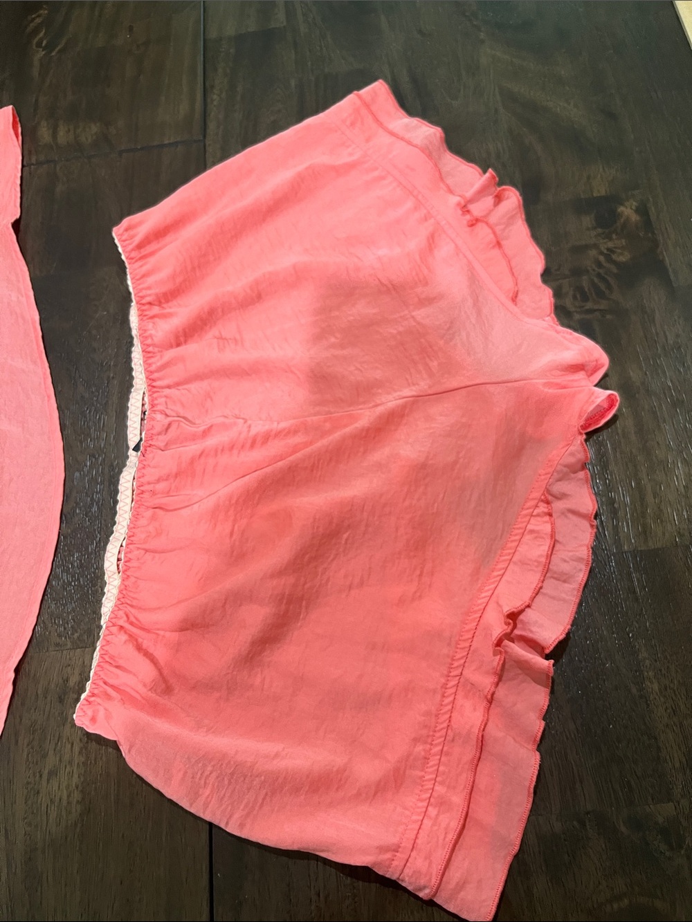 Midnight Bakery XL Women's XL Coral Sleep Set Two Piece Camisole Shorts Pajamas - Picture 7 of 13